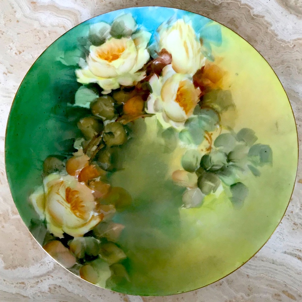 VINTAGE D & C - FRANCE - SIGNED KINGSBURY - PLATE